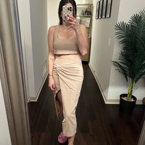 SHOWPO | Avery crop top and twist midi skirt set